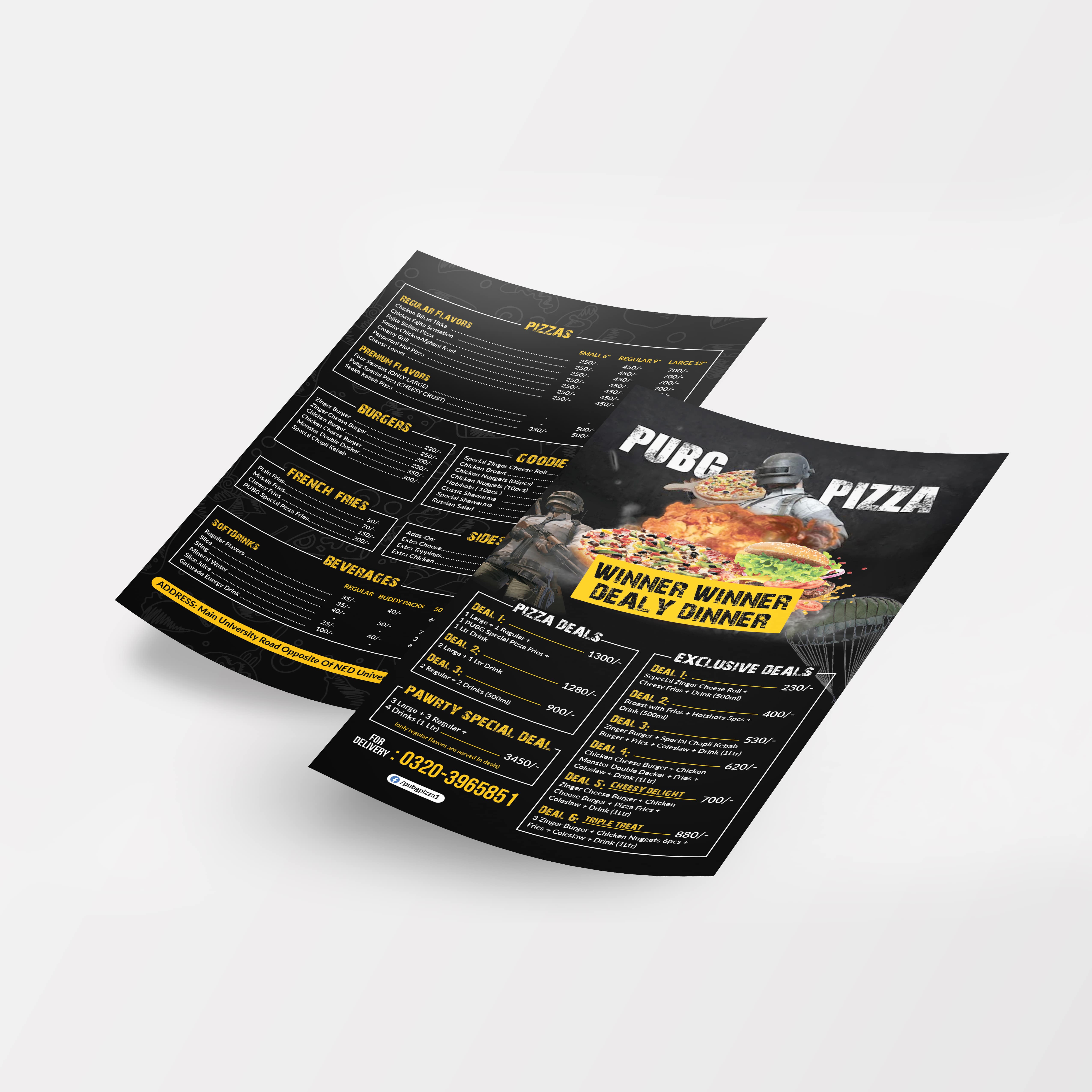 Professional Flyer Design Mockup for Catalog Marketing